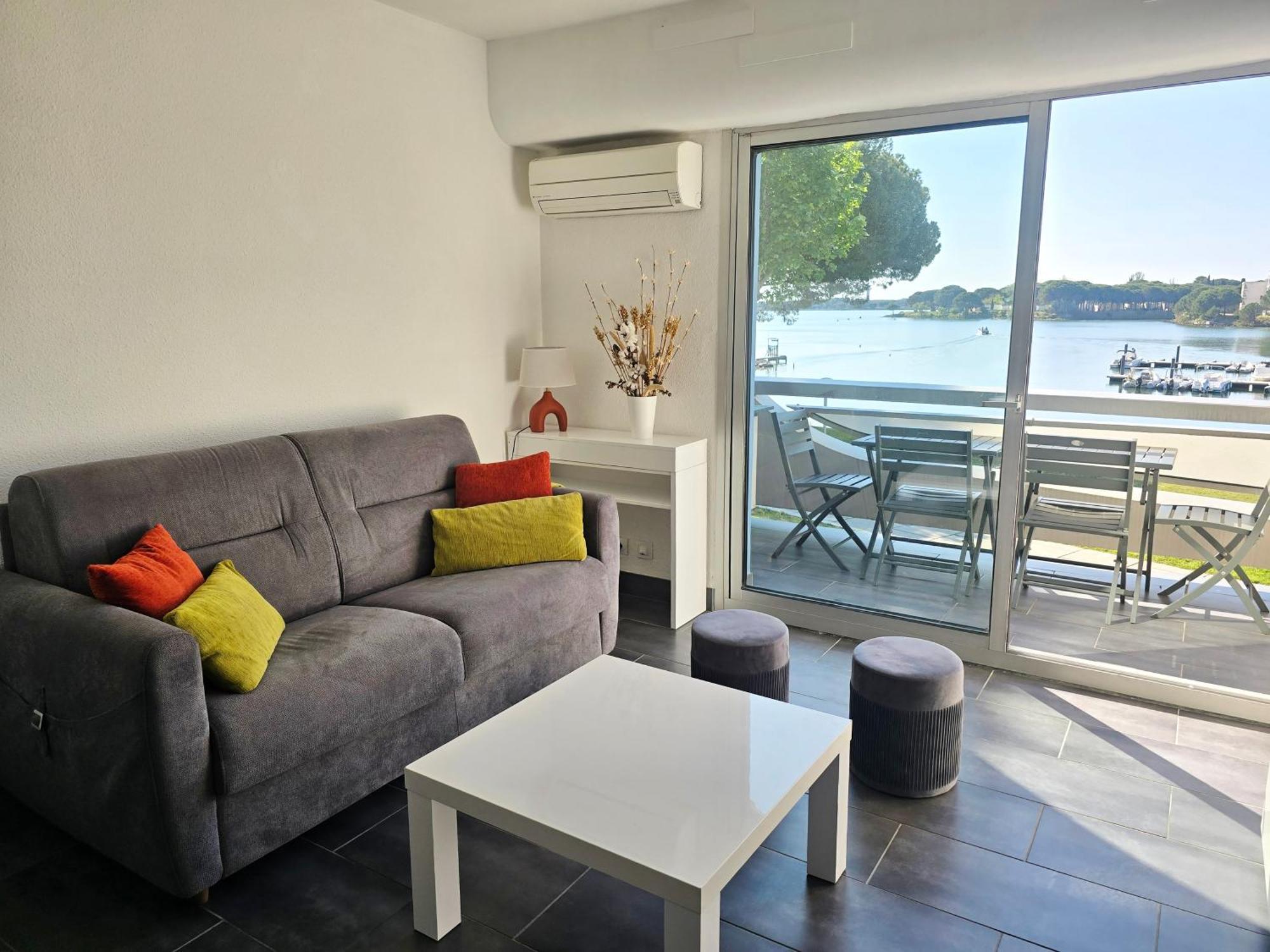L'Olympe Vue Lac Parking Clim Wifi - Rossiconciergerie - Linge Inclus La Grande-Motte Zewnętrze zdjęcie